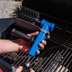 RotoScrub Grill Brush Cleaning Kit Attachment