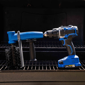 RotoScrub Grill Brush Cleaning Kit Attachment