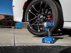 RotoScrub Wheel Brush Cleaning Kit Attachment