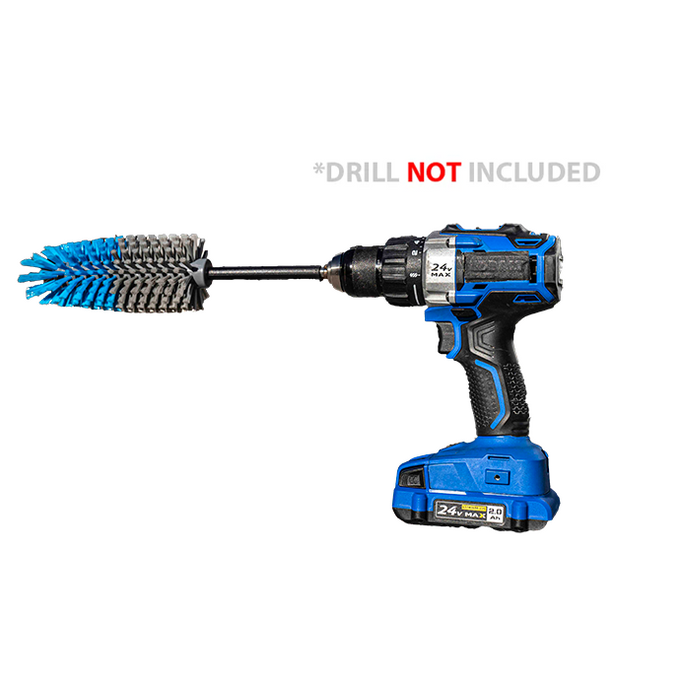 RotoScrub Wheel Brush Cleaning Kit Attachment