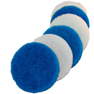 This is a product image of our scrub pads we offer. These are replacement pads.