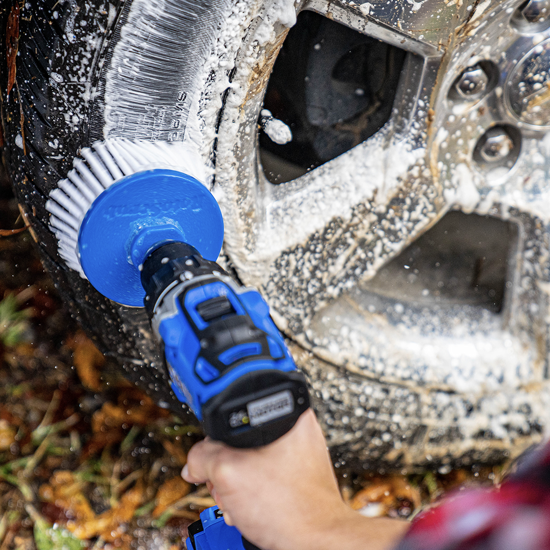 RotoScrub Cleaning Kit Attachment in the Drill Parts & Attachments  department at